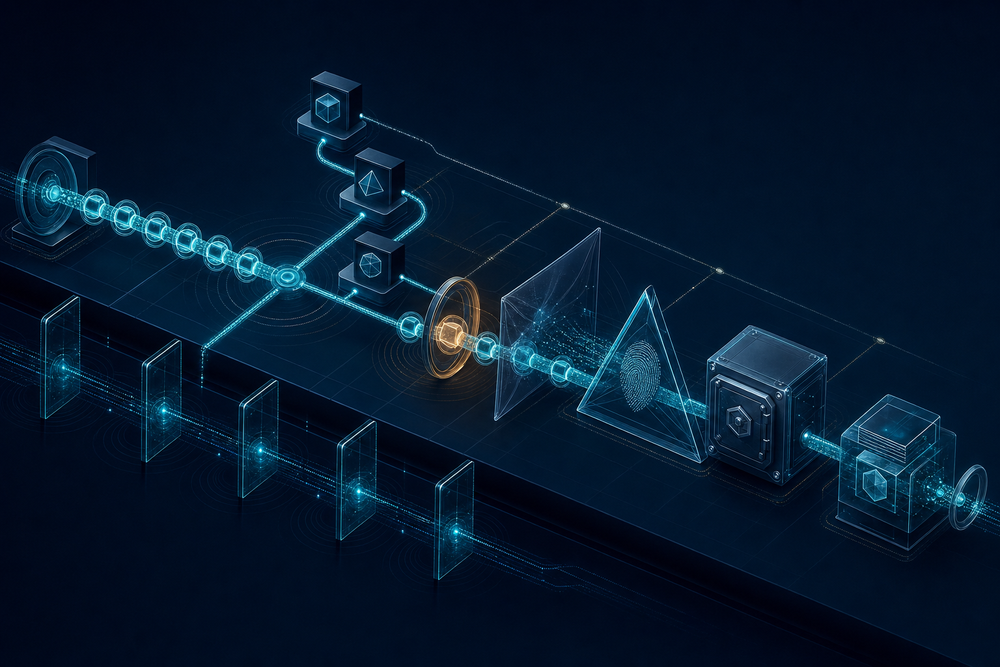 AI workflow audit trail architecture linking workflow events, actors, tool calls, approval evidence, provenance, redaction, retention, access control, and export